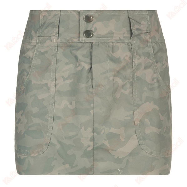 street camouflage cool girl skirt